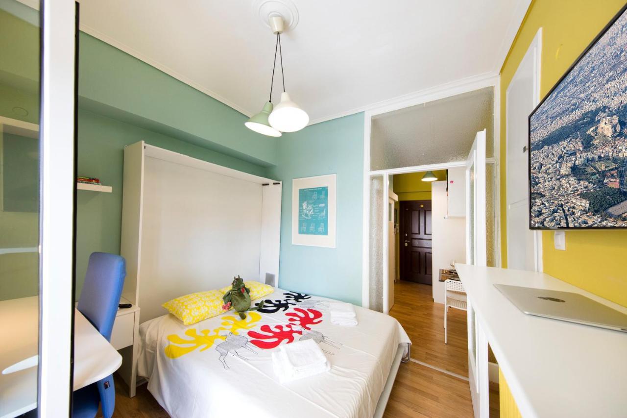 Startupper'S Pad In Real Athenian Neighbourhood Apartment ภายนอก รูปภาพ